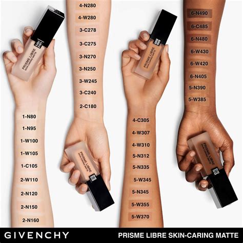 givenchy prisme libre skin caring matte foundation|givenchy foundation makeup.